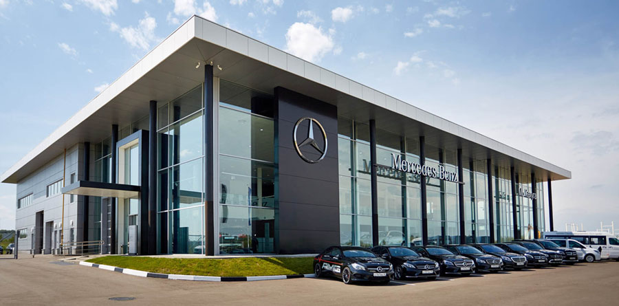 Проект Автосалон <nobr>Mercedes-Benz</nobr> г. Калуга