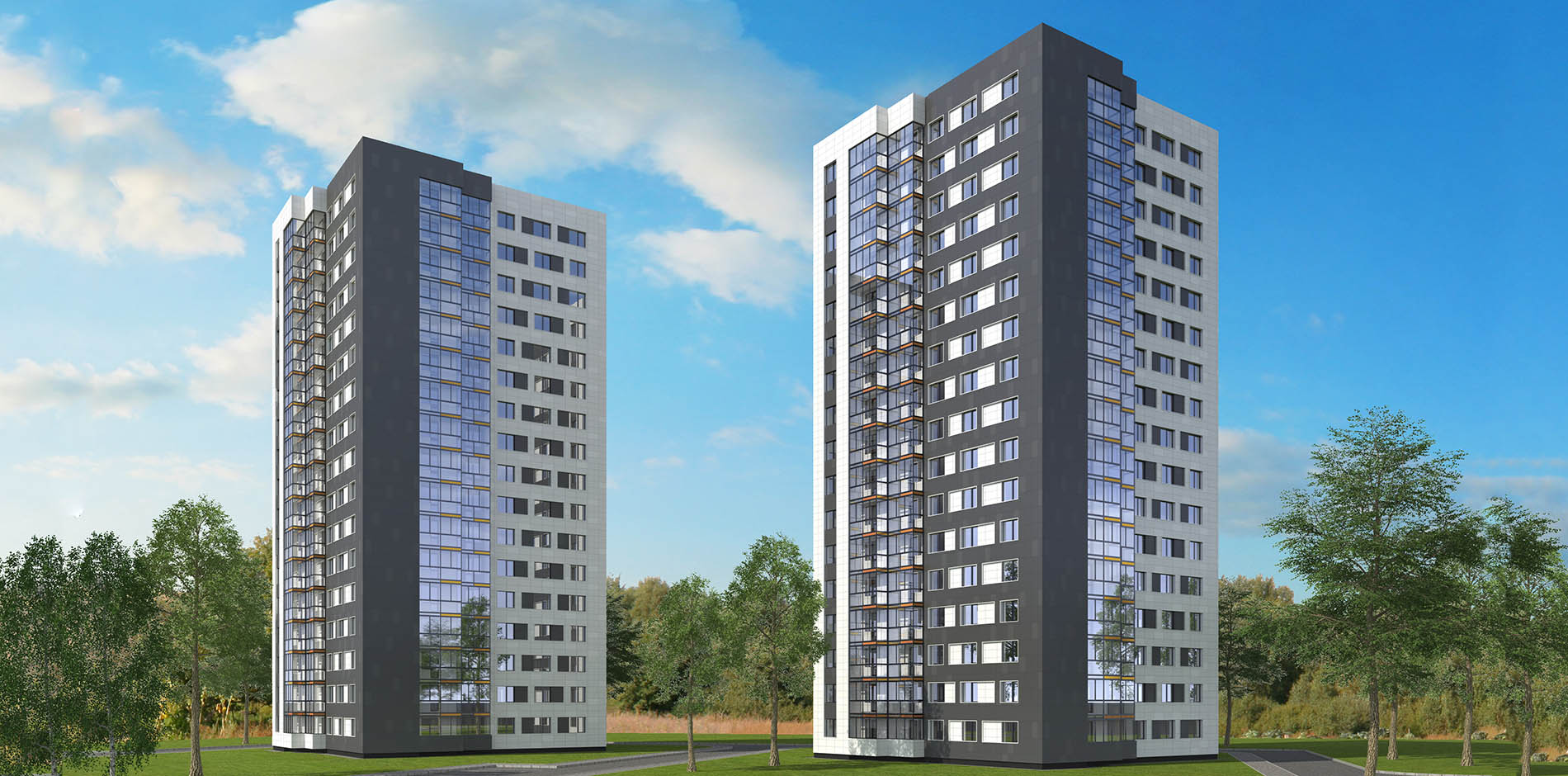 Проект 17-этажный жилой дом г. Зеленодольск