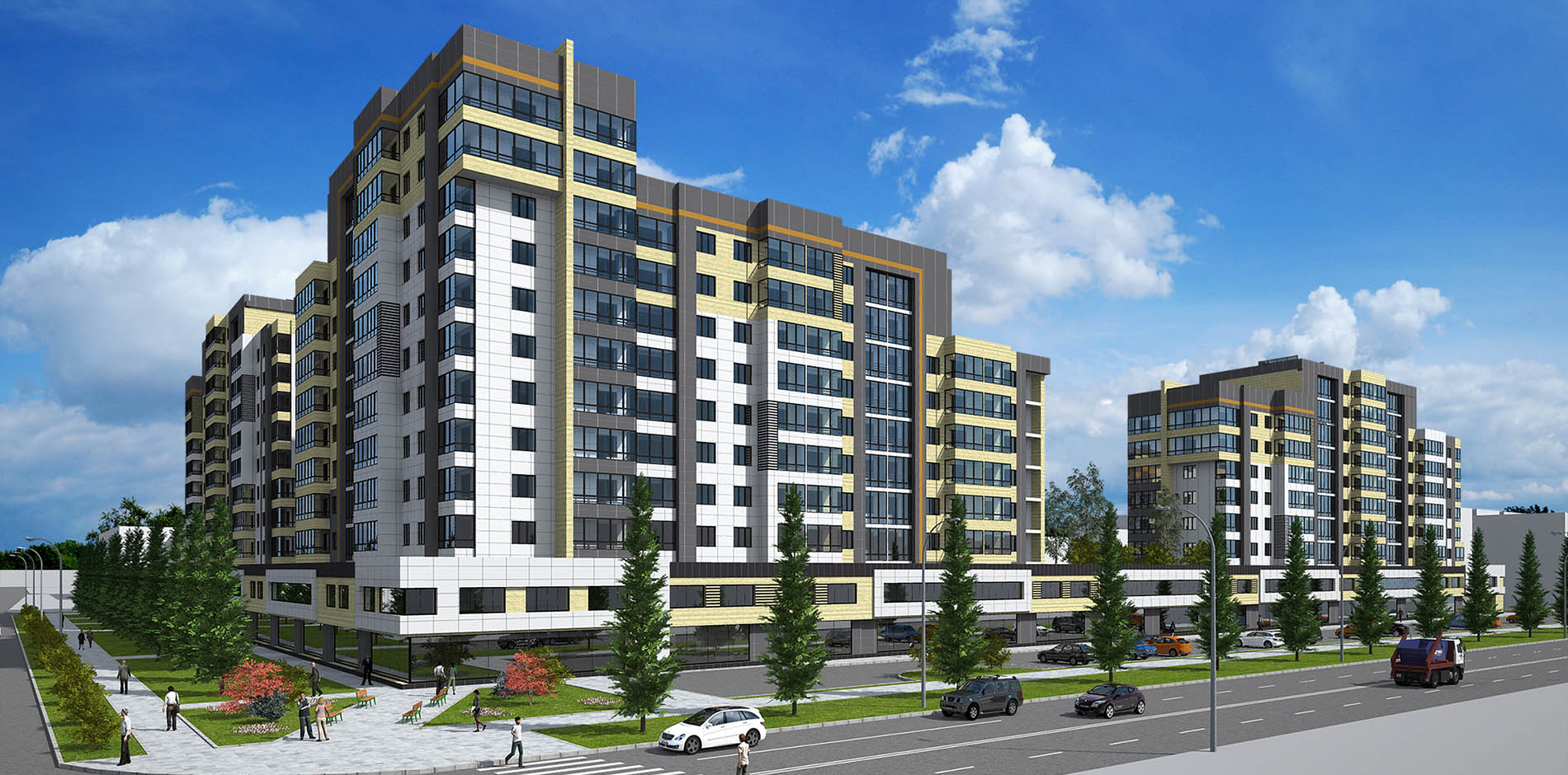 Проект Жилая застройка многоквартирными домами г. Нижний Новгород