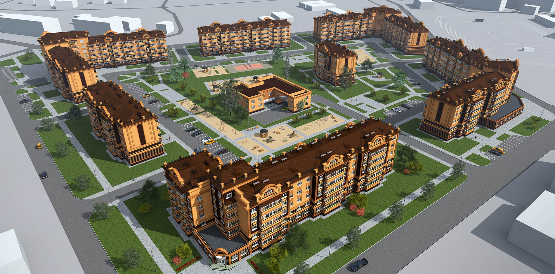 Проект Жилой квартал г. Малоярославец