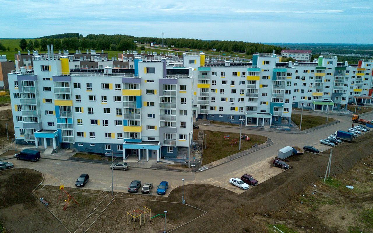 Проект 5/6-этажные жилые дома Нижегородская
 область, п. Новинки