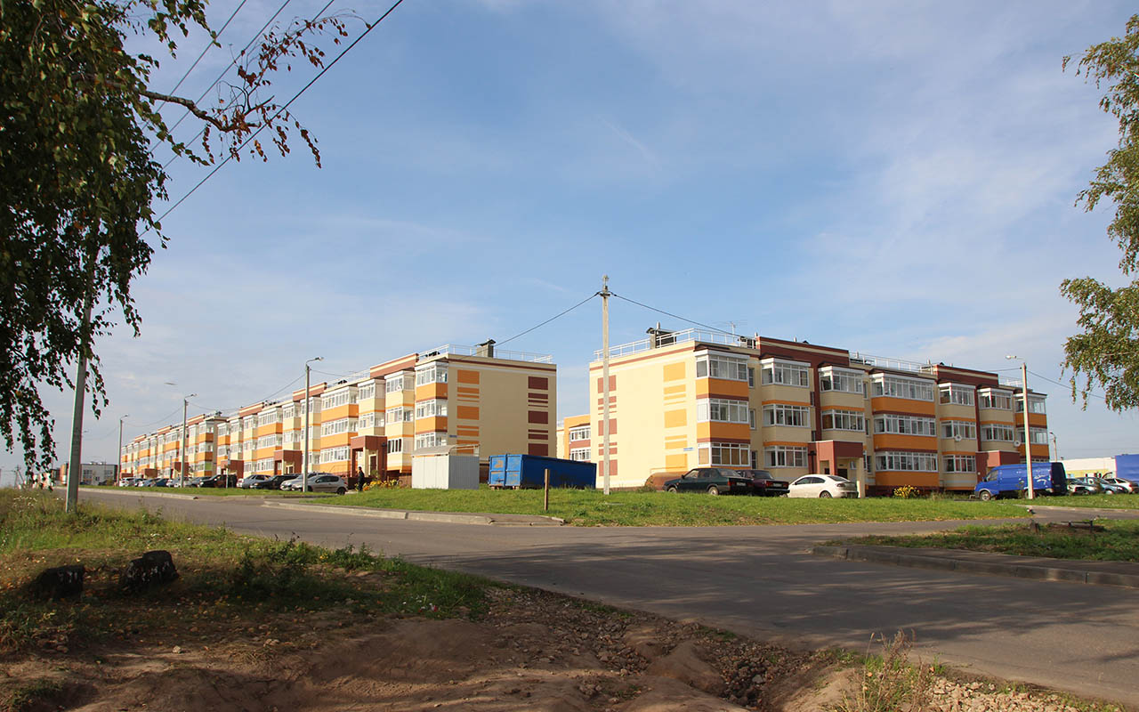 Проект 3-этажные жилые дома Нижегородская
 область, п. Новинки