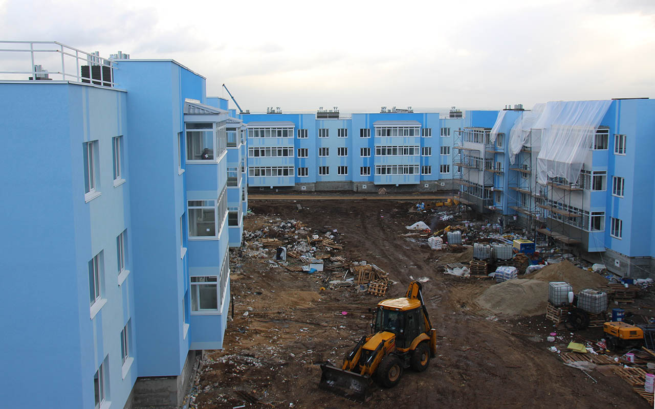 Проект 3-этажные жилые дома Нижегородская
 область, п. Новинки