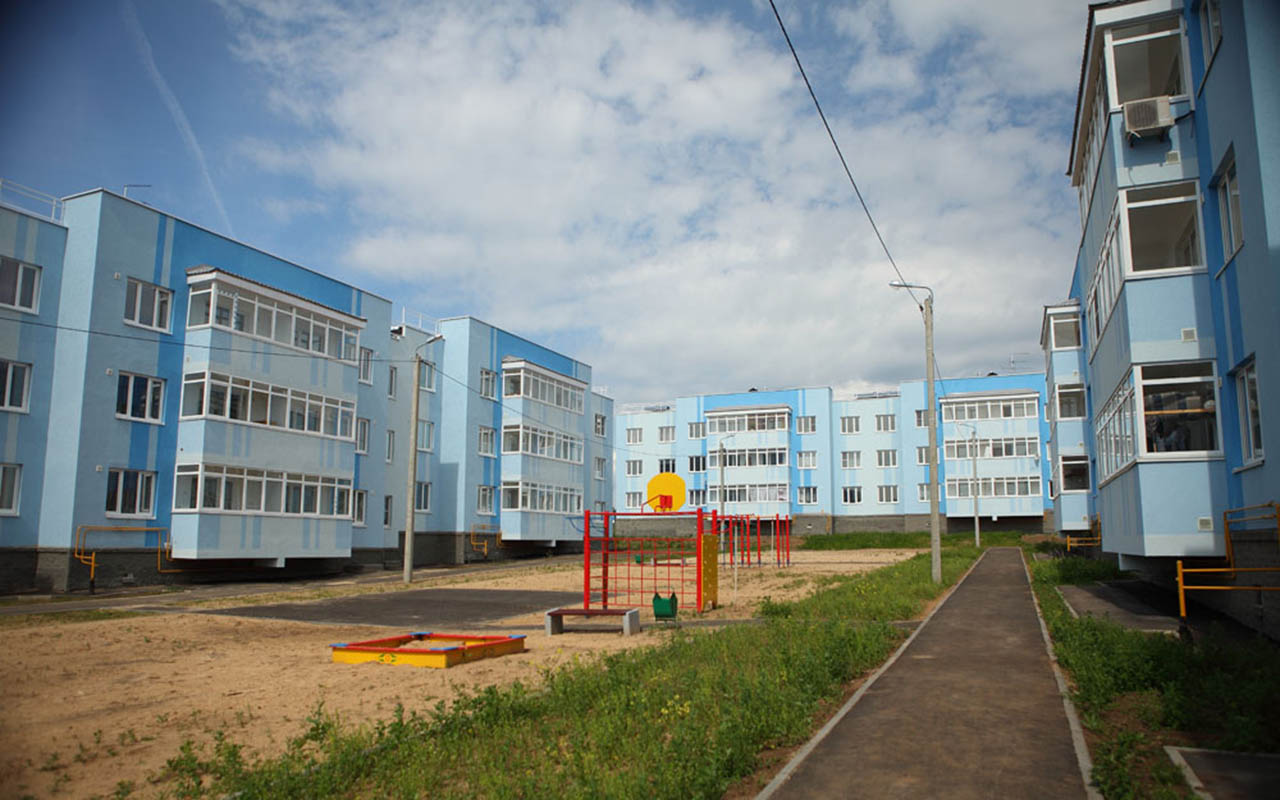 Проект 3-этажные жилые дома Нижегородская
 область, п. Новинки