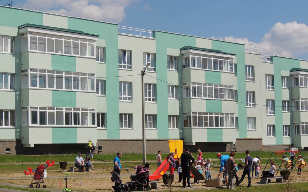 Проект 3-этажные жилые дома Нижегородская
 область, п. Новинки