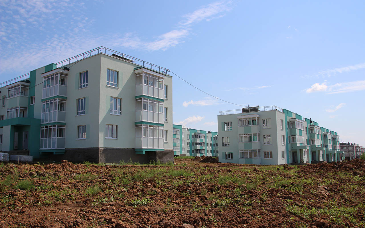 Проект 3-этажные жилые дома Нижегородская
 область, п. Новинки