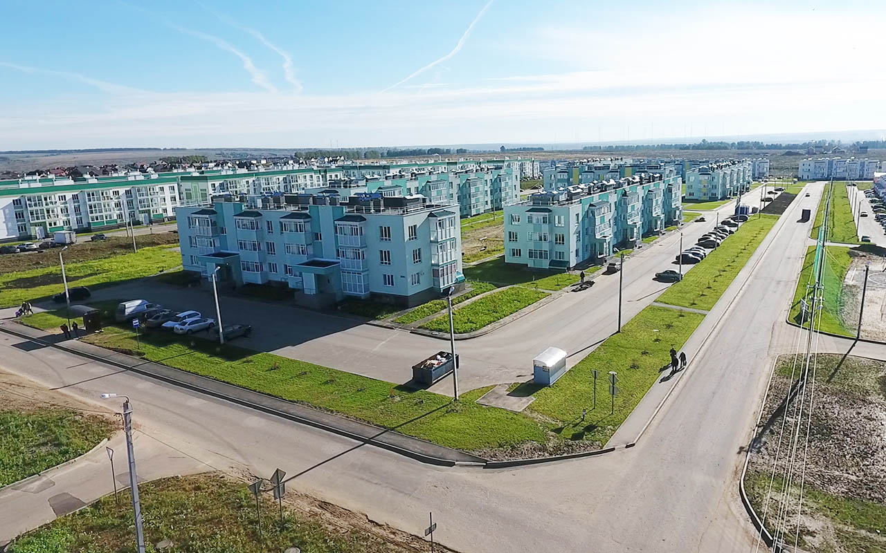 Проект 3-этажные жилые дома Нижегородская
 область, п. Новинки