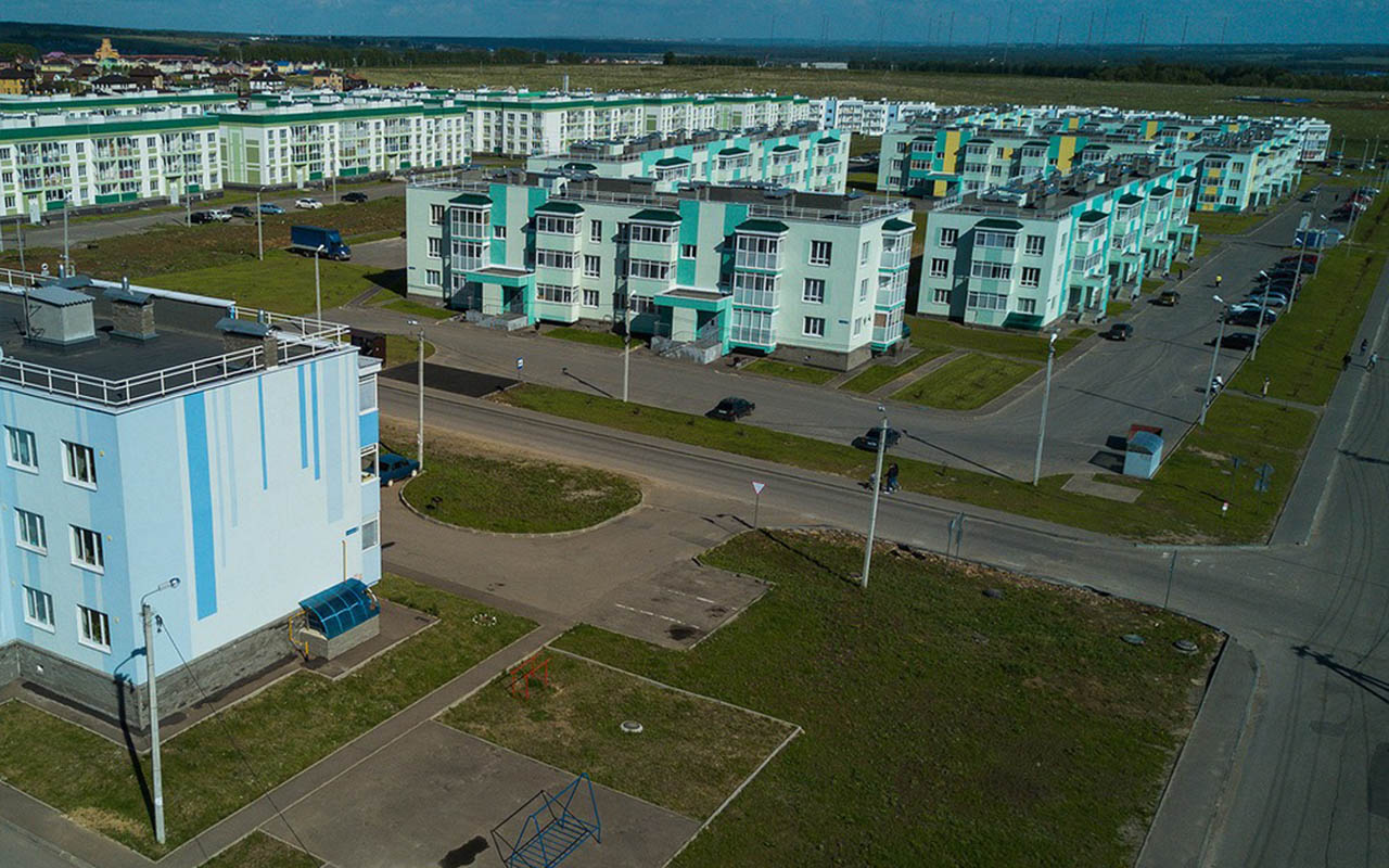 Проект 3-этажные жилые дома Нижегородская
 область, п. Новинки