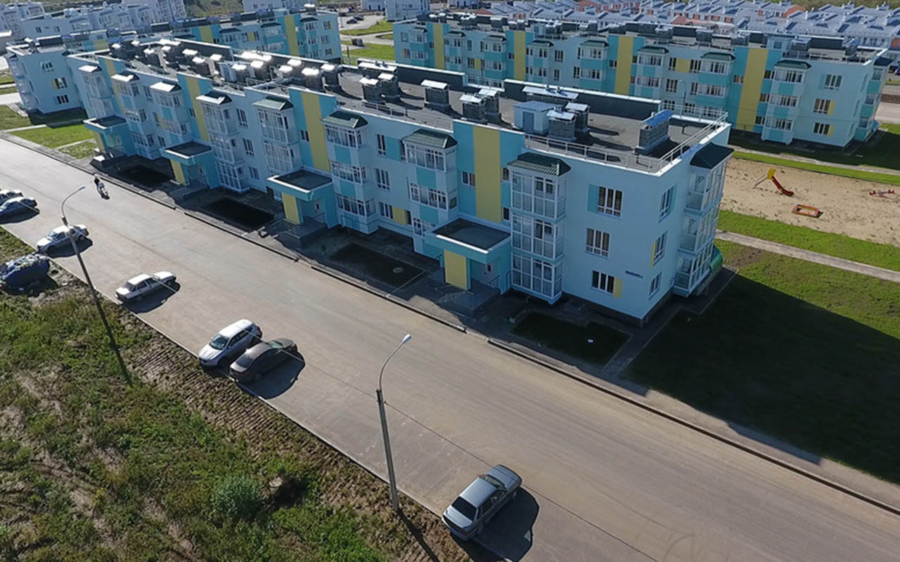 Проект 3-этажные жилые дома Нижегородская
 область, п. Новинки