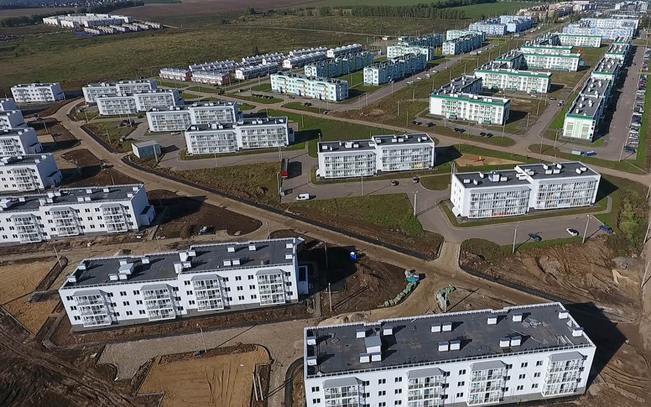 Проект 3-этажные жилые дома Нижегородская
 область, п. Новинки