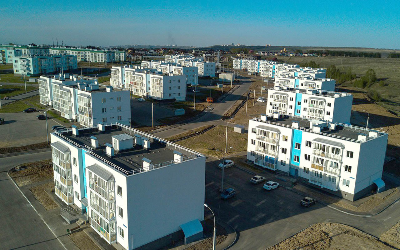 Проект 3-этажные жилые дома Нижегородская
 область, п. Новинки