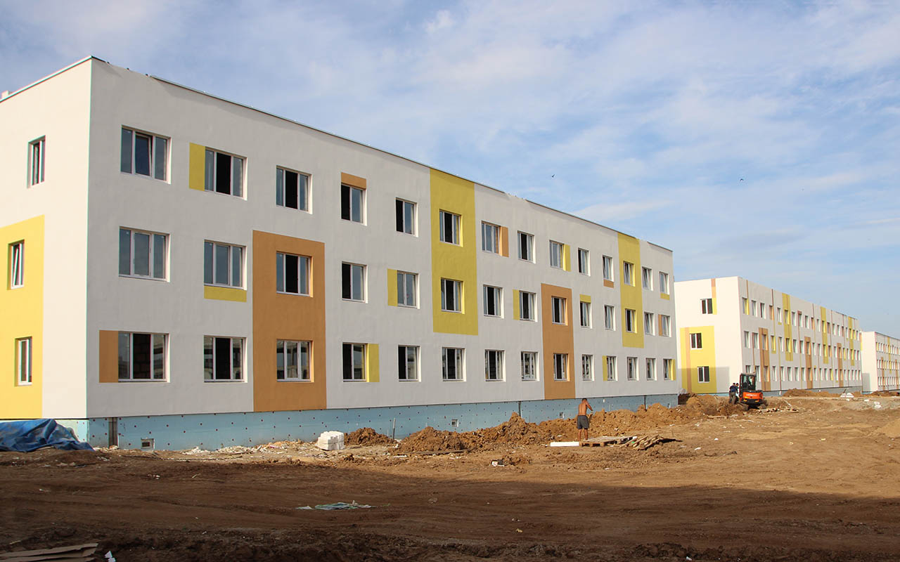 Проект 3-этажные жилые дома Нижегородская
 область, п. Новинки