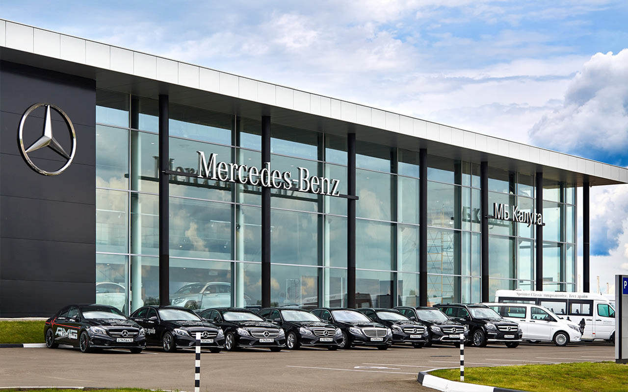 Проект Автосалон <nobr>Mercedes-Benz</nobr> г. Калуга