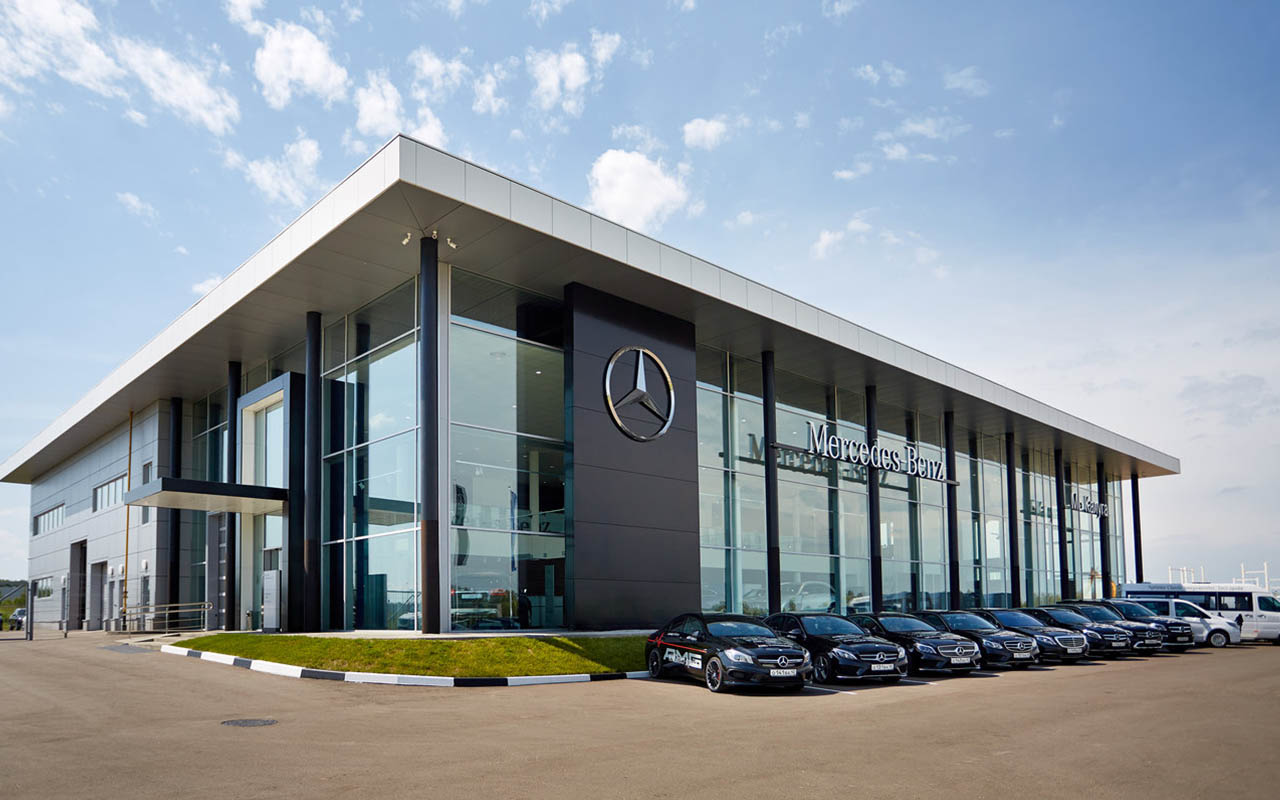 Проект Автосалон <nobr>Mercedes-Benz</nobr> г. Калуга