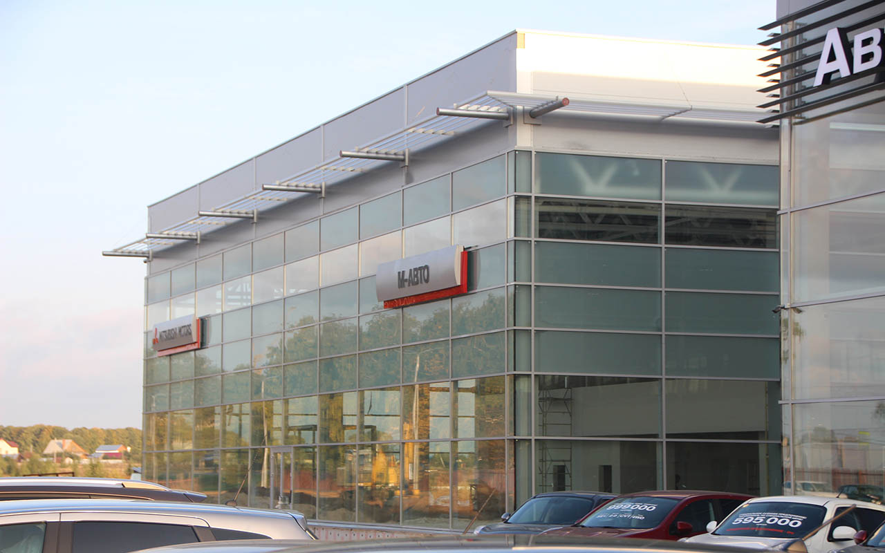 Проект Автосалон Mitsubishi Motors г. Чебоксары