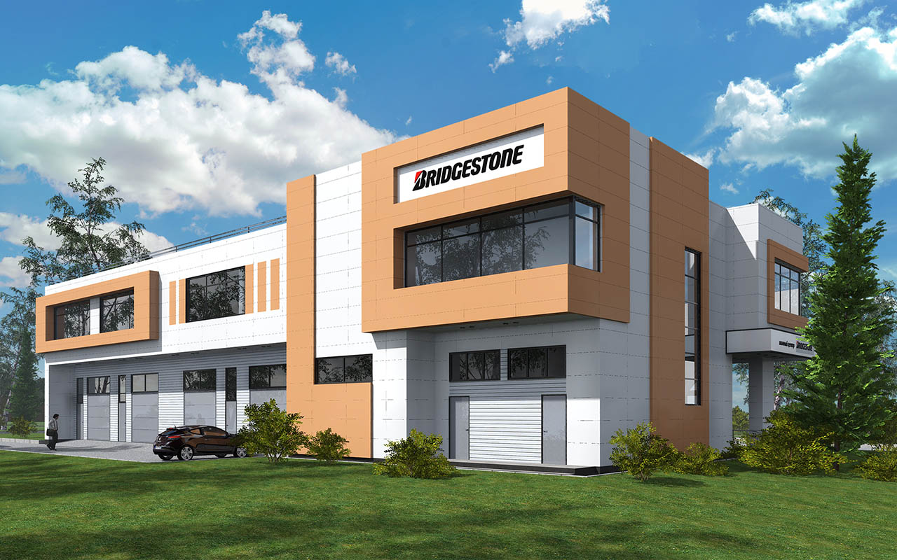 Проект Шинный центр Bridgestone г. Йошкар-Ола