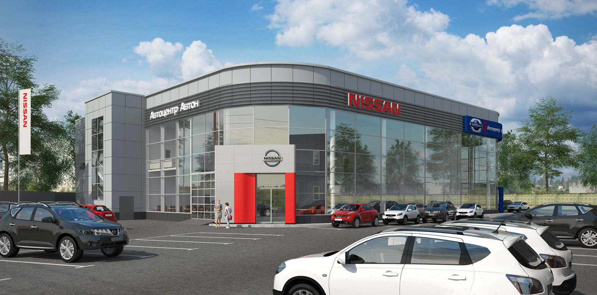 Проект Автосалон Nissan/Datsun г. Чебоксары
