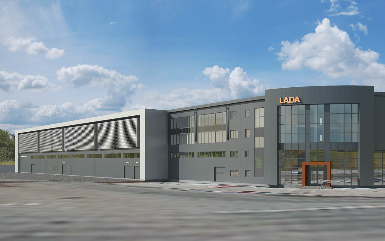 Проект Автосалон LADA г. Ярославль