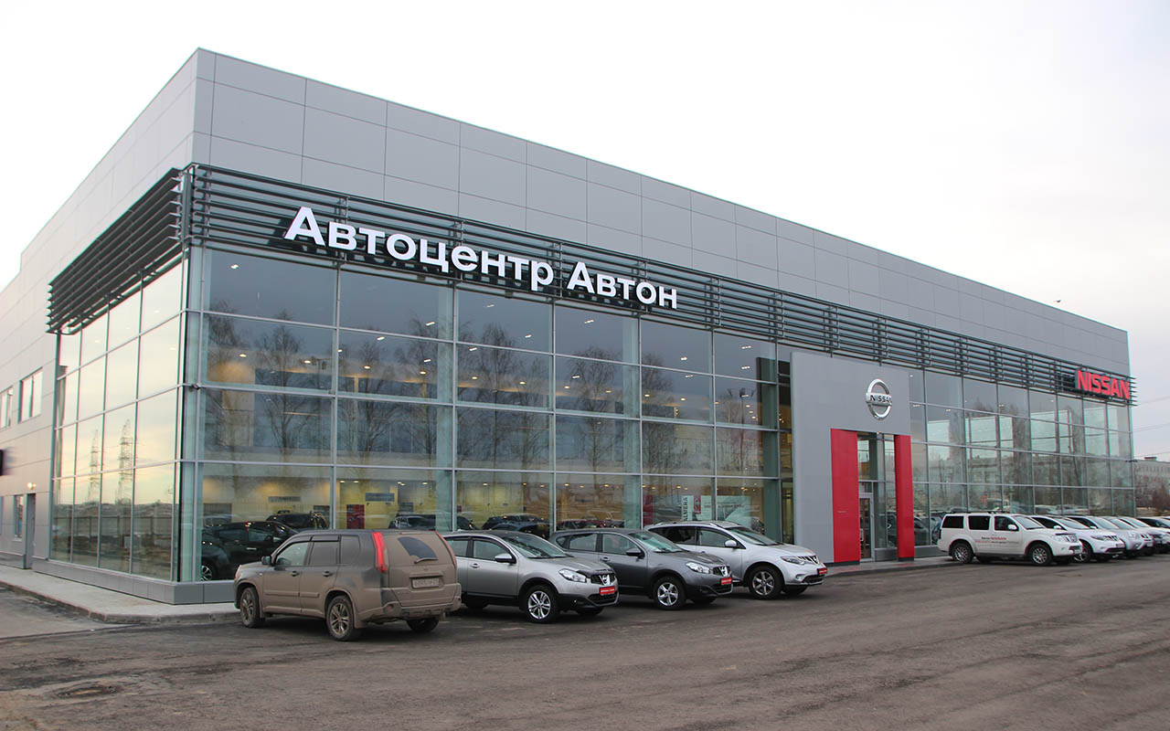 Проект Автосалон Nissan г. Чебоксары
