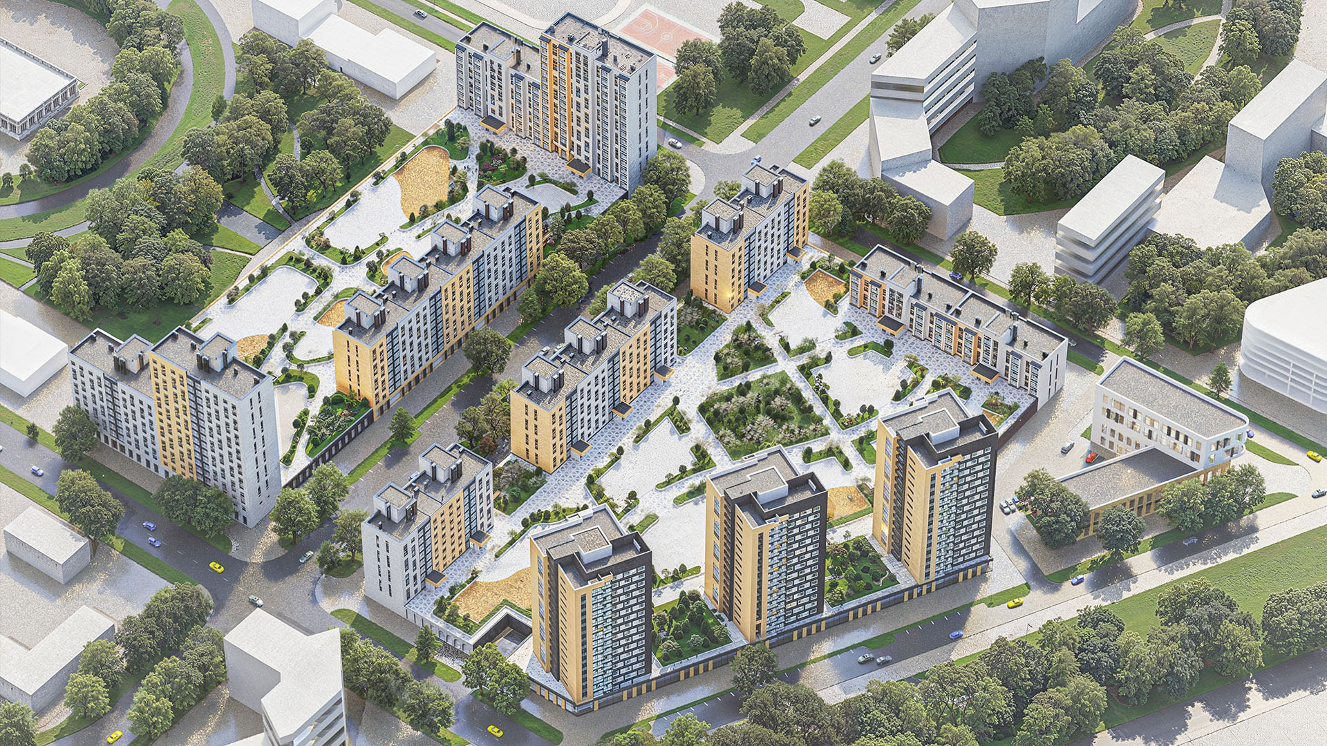 Проект Многоэтажная жилая застройка г. Майкоп