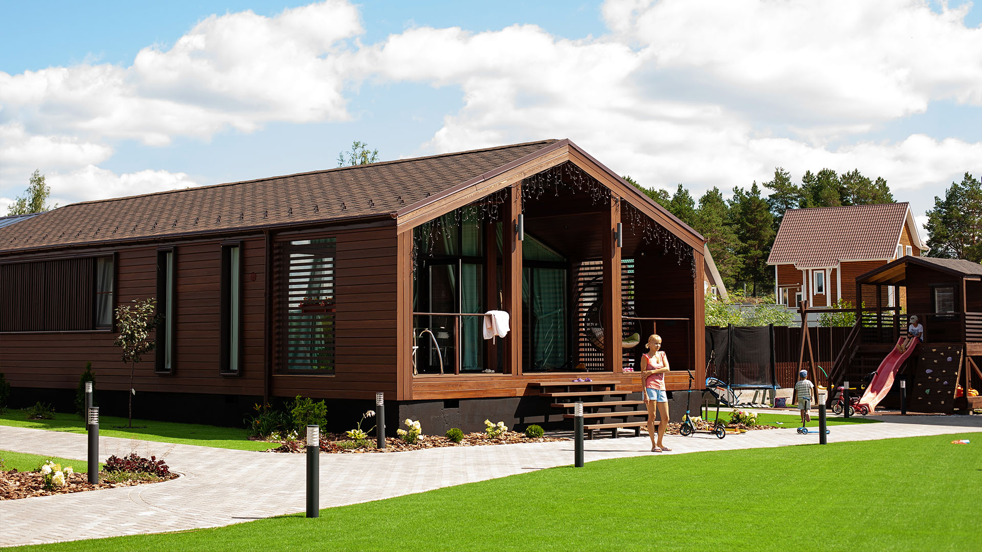 Проект Загородные дома на берегу Волги с. Кокшайск