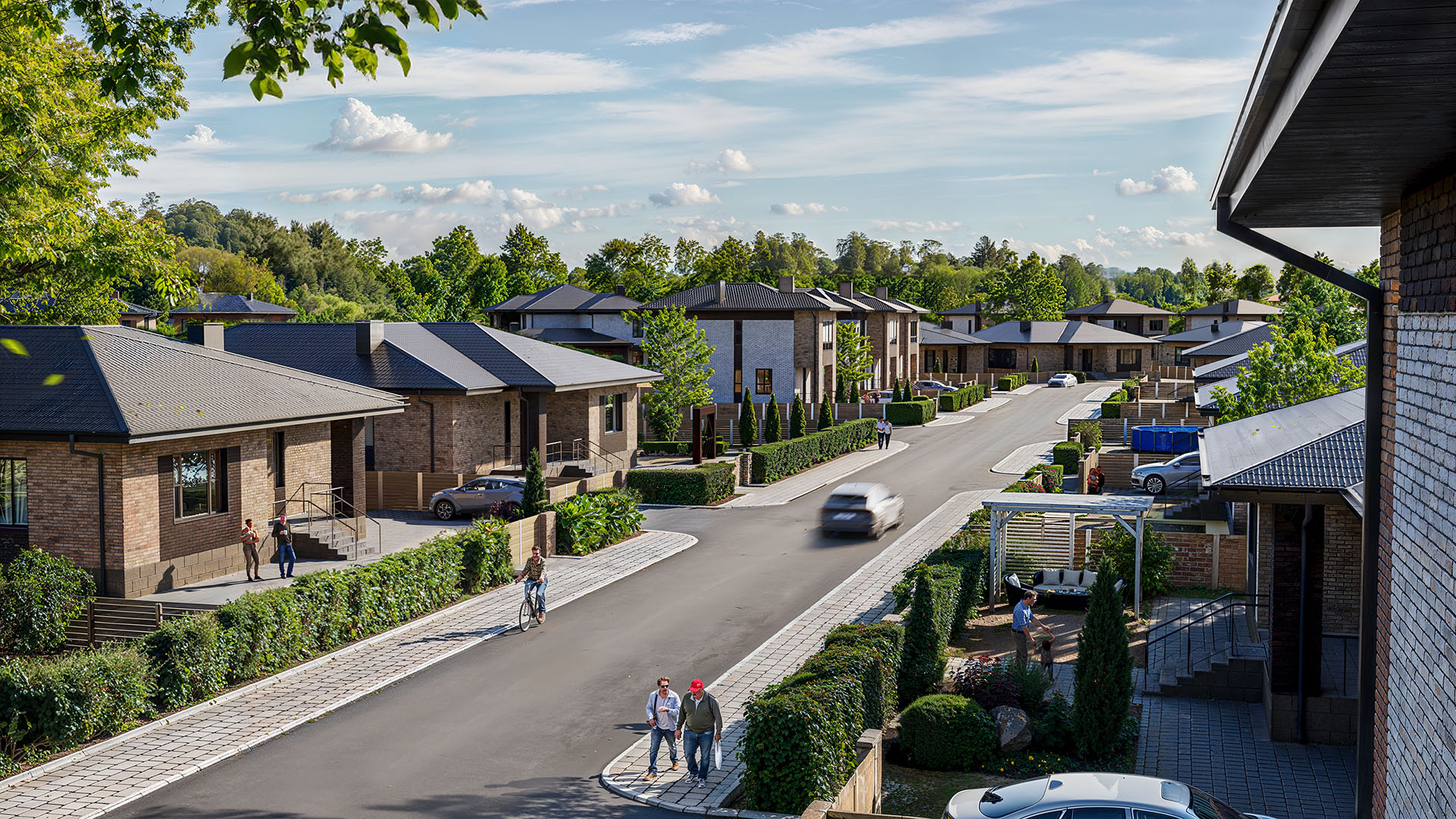 Проект Коттеджная застройка c. Озерецкое